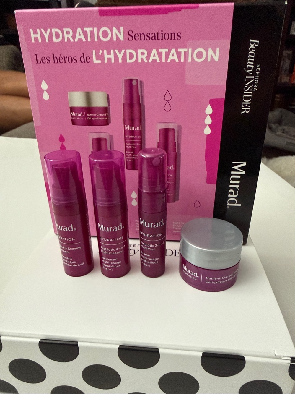Murad Hydration Sensations Sample/ Travel Set New In Box